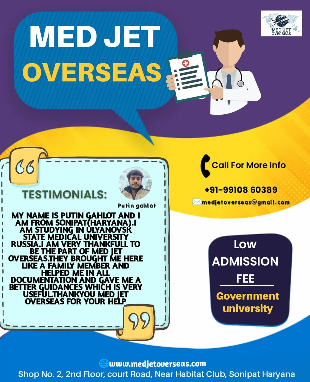 Student testimonials #mbbsabroadconsultants #mbbsstudent #mbbsrussia #neetaspirant #mbbs