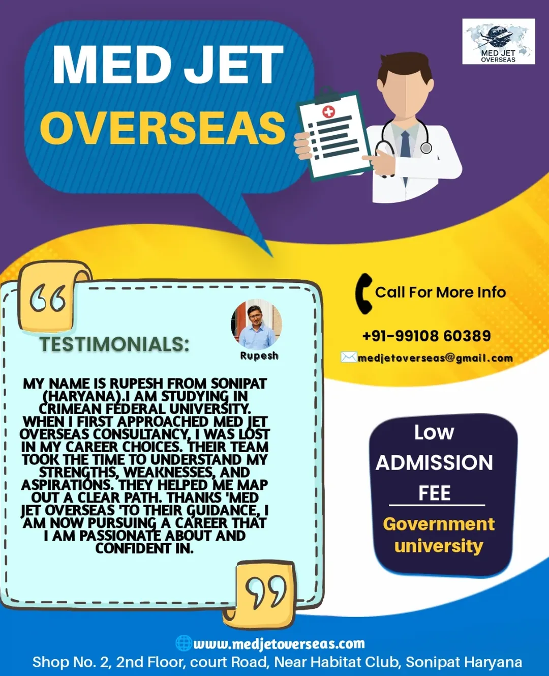 Student testimonials #mbbsabroadconsultants #mbbsstudent #mbbsrussia #testimonials #neetaspirant #mbbsrussia #futuredoctor