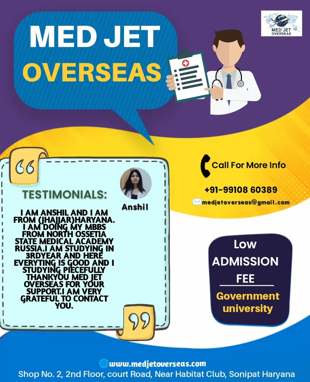 Student testimonials #mbbsabroadconsultants #neetaspirant #mbbsstudent #mbbsrussia #futuredoctor